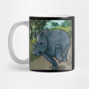 Rhino on the loose Mug